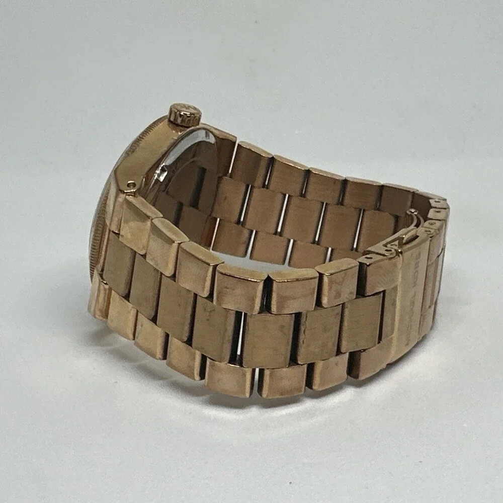Michael Kors Channing MK5937 Women Gold Stainless Steel Analog Dial Watch HME555